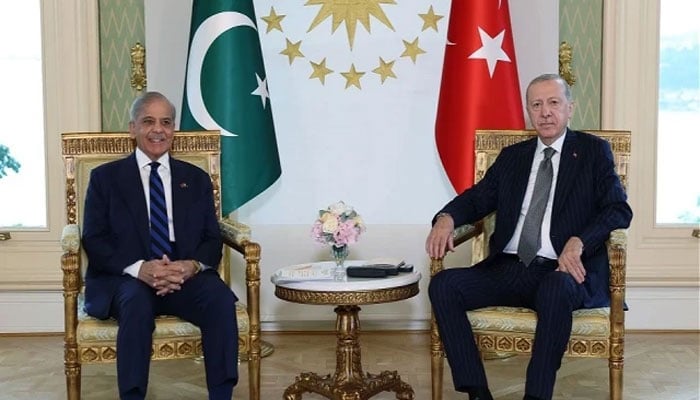 ترک صدر سے ملاقات باعث مسرت و اعزاز تھی، وزیراعظم شہباز شریف