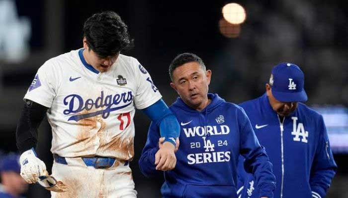 Shohei Ohtani injury update: Dodgers star out Saturday with bicep tightness