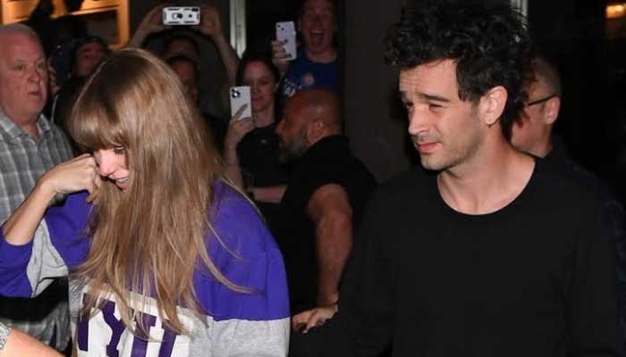 Matty Healy appears downcast as ex Taylor Swift marries Travis Kelce
