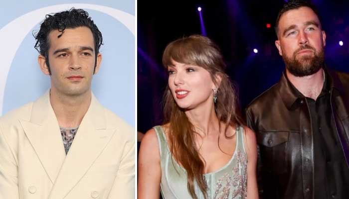 Matty Healy appears downcast as ex Taylor Swift marries Travis Kelce