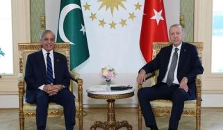 ترک صدر سے ملاقات باعث مسرت و اعزاز تھی، وزیراعظم شہباز شریف