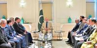 استنبول: وزیرِ اعظم کی ترک سرمایہ کاروں سے ملاقاتیں