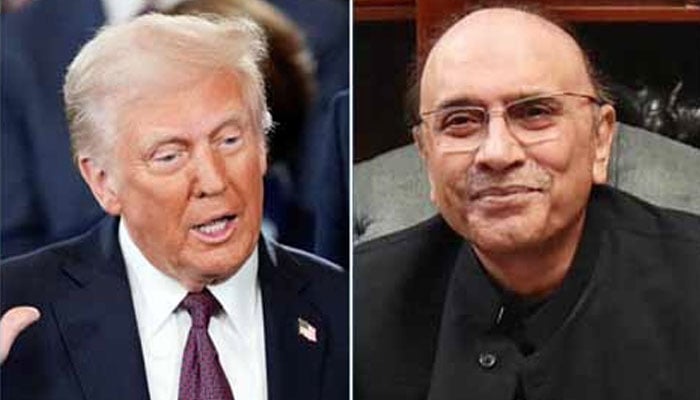 صدر زرداری کی ٹرمپ کو دورۂِ پاکستان کی دعوت