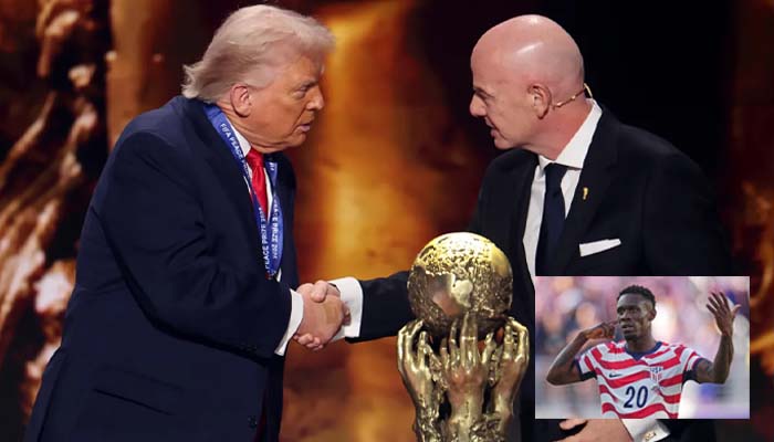 Trump lobbied FIFA to clears Balogun for USA vs Belgium World Cup clash