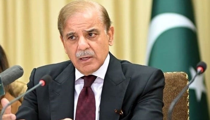 وزیرِ اعظم شہباز شریف—فائل فوٹو