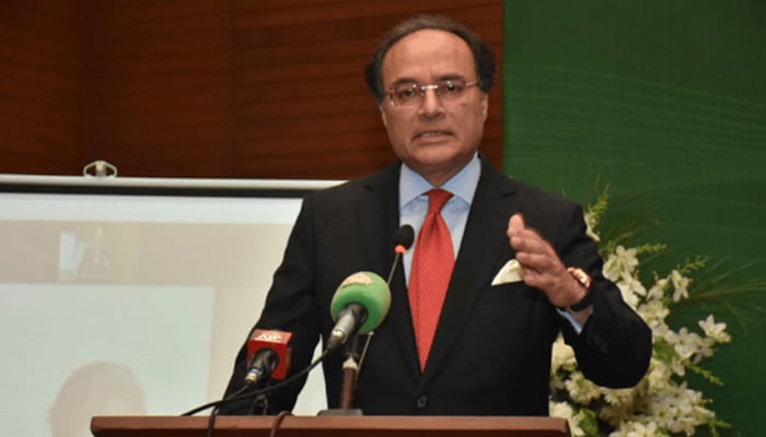 وفاقی وزیرِ خزانہ محمد اورنگزیب—فائل فوٹو