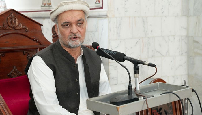 امیرِ جماعتِ اسلامی حافظ نعیم الرحمٰن—فائل فوٹو
