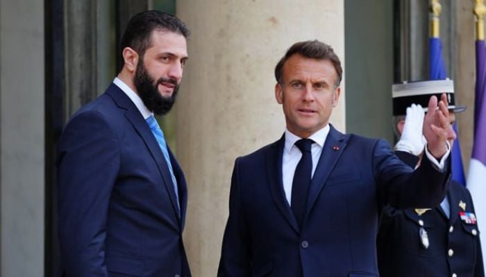 Damascus hit with explosions amid French President Macron’s visit: What to know