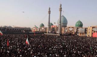 قم میں علی خامنہ ای کی نمازِ جنازہ ادا، لاکھوں سوگواروں کی شرکت