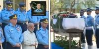 شہید گروپ کیپٹن عاصم طارق کی نماز جنازہ ادا، سربراہ پاک فضائیہ کی شرکت
