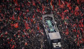 شہید علی خامنہ ای کا جسد خاکی نجف پہنچا دیا گیا 