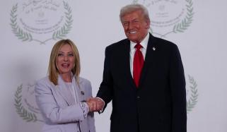 جارجیا میلونی ایک اچھی شخصیت ہیں: ٹرمپ کا یوٹرن