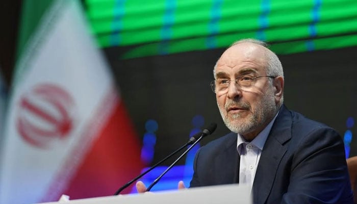 ایرانی  پارلیمنٹ کے اسپیکر محمد باقر قالیباف—فائل فوٹو