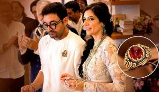 گوری سپراٹ کی شادی کی انگوٹھی کی خاص بات کیا ہے؟