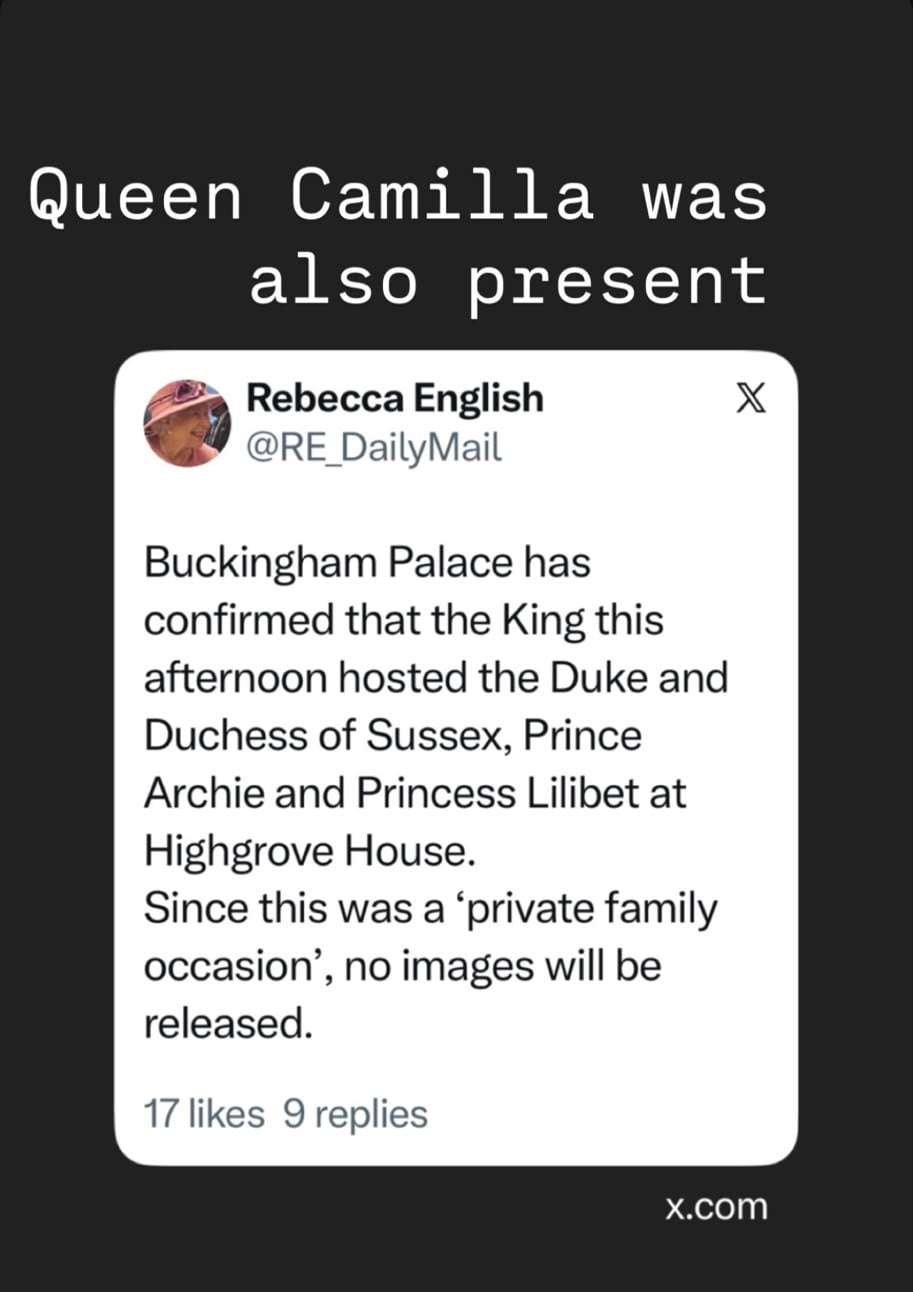 King Charles and Queen Camilla reunion with the Sussex