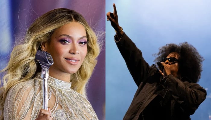 Beyoncé teases new album during special appearance at Jay-Zs Yankee Stadium gig
