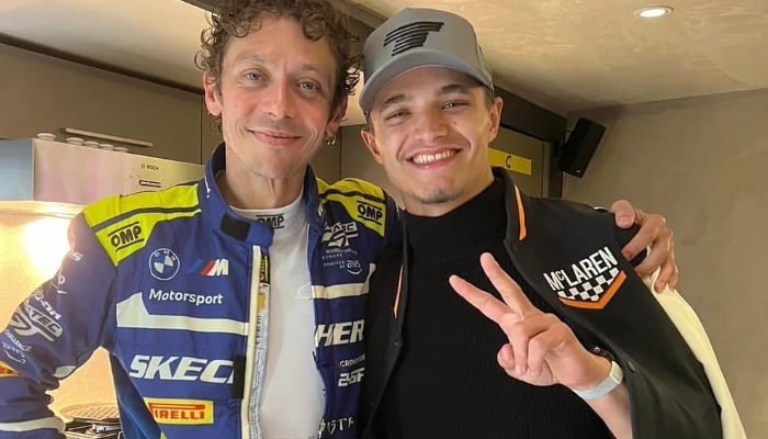 Lando Norris reveals hopes for Valentino Rossi as teammates: Maybe in a few years