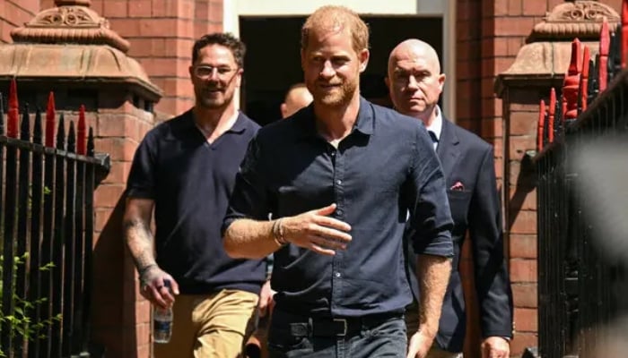 Prince Harry gives sharp response to Charlotte Griffiths bawdiness allegations