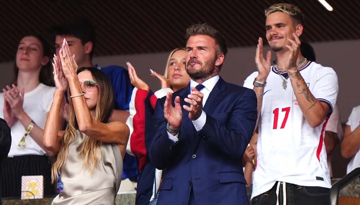David Beckham celebrates ‘special moments with family’ as England beat Norway