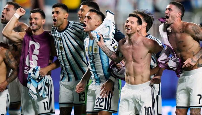 Lionel Messi breaks silence after Argentina win but World Cup goal streak ends