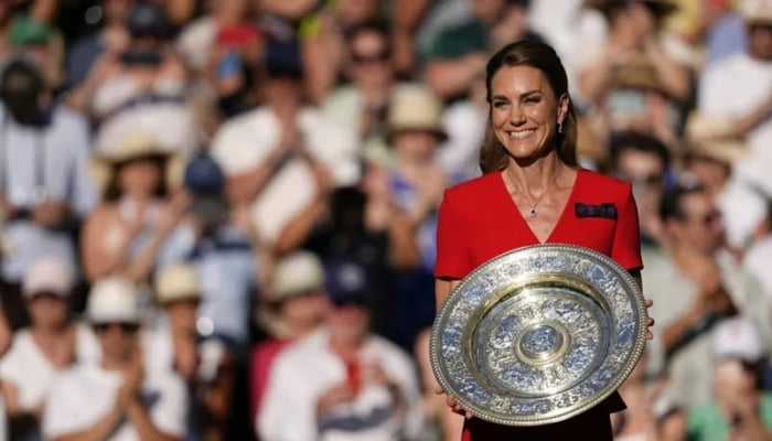 King Charles drops heartwarming update after Princess Kate presents Wimbledon trophy
