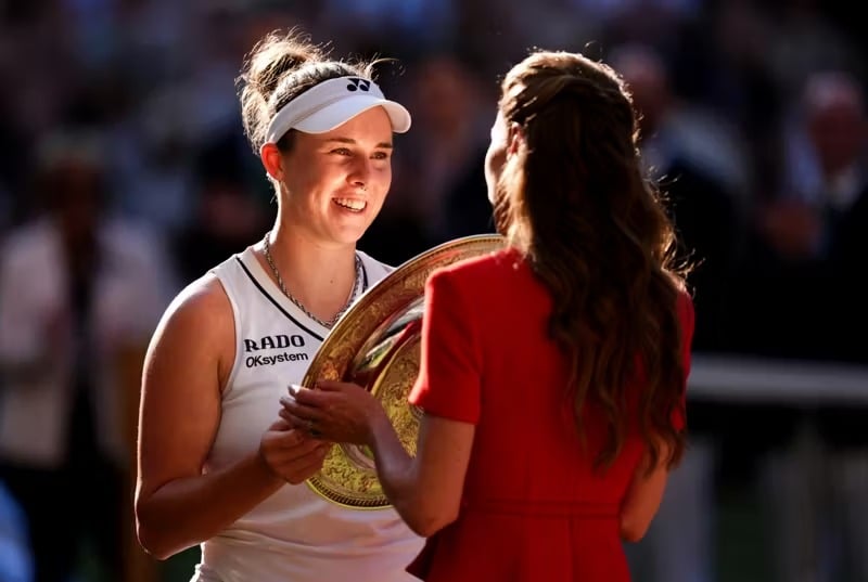 King Charles drops heartwarming update after Princess Kate presents Wimbledon trophy
