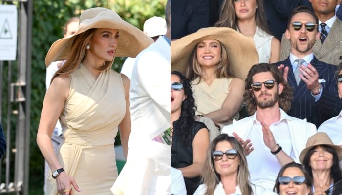 Jennifer Lopez joins star-studded VIP box at 2026 Wimbledon, shares first photos: See