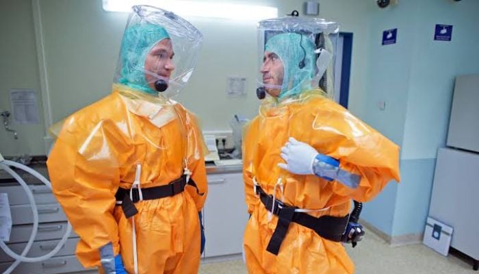 US Ebola patient hospitalized in Germany, condition stable