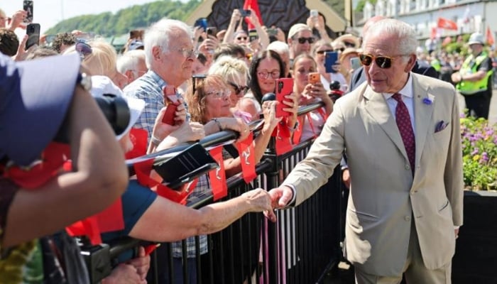 King Charles reunites with familiar face during busy Isle of Man visit