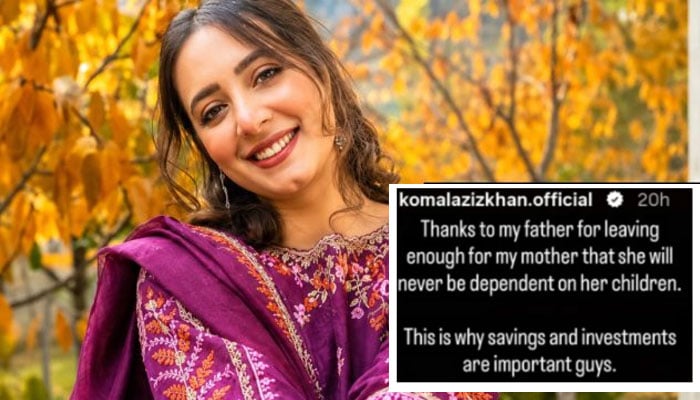 کفالت کرنا خواتین کی نہیں بلکہ مردوں کی ذمے داری ہے: کومل عزیز