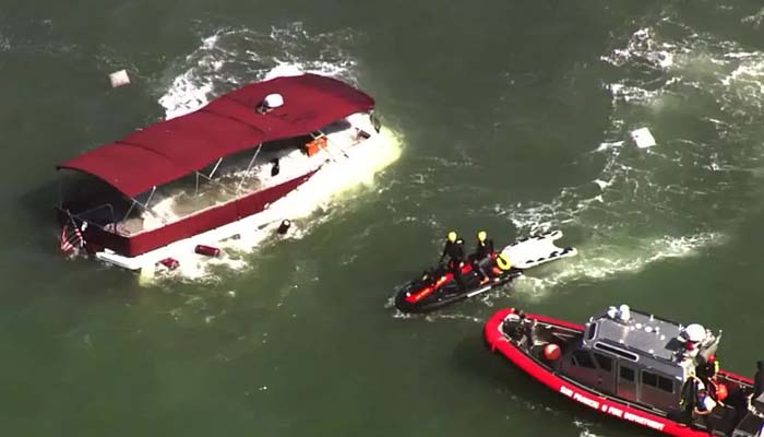 Alcatraz Island boat capsized, 1 died, 3 missing as search continues