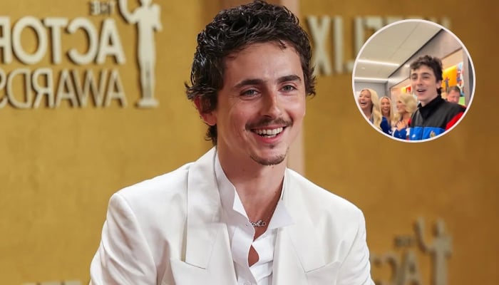 Timothée Chalamet leaves Dallas Cowboys Cheerleader speechless during surprise encounter