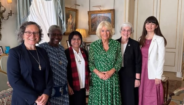 Queen Camilla hosts IUSG Sisters at Clarence House for impactful meeting