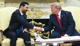 عراقی وزیراعظم کی صدر ٹرمپ سے ملاقات، کسی تنظیم کو مسلح ہونے نہیں دیں گے، علی الزیدی