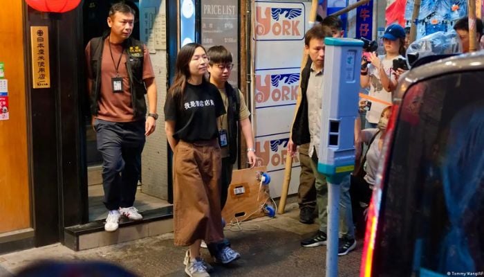 Hong Kong police arrest five in crackdown on independent bookstores