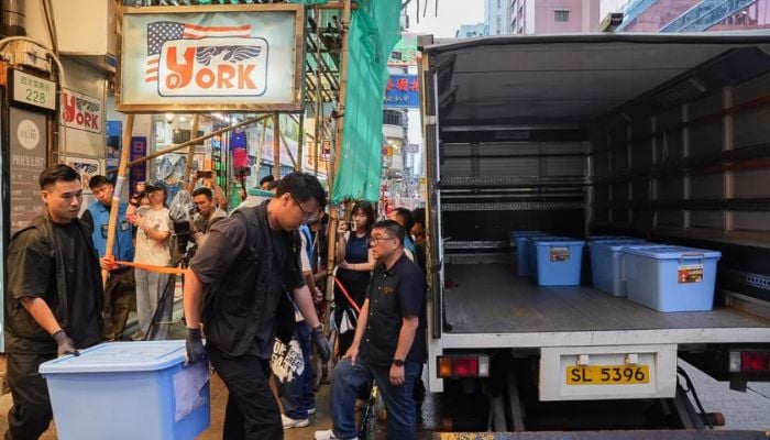 Five arrested in Hong Kong bookstore sedition crackdown