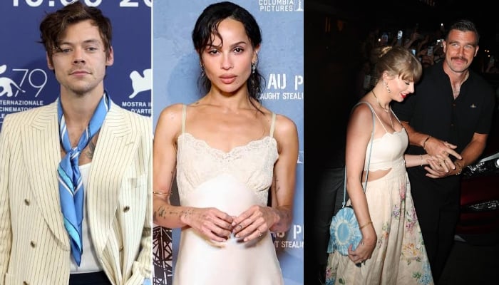 Harry Styles, Zoe Kravitz take opposite approach to Taylor Swifts wedding