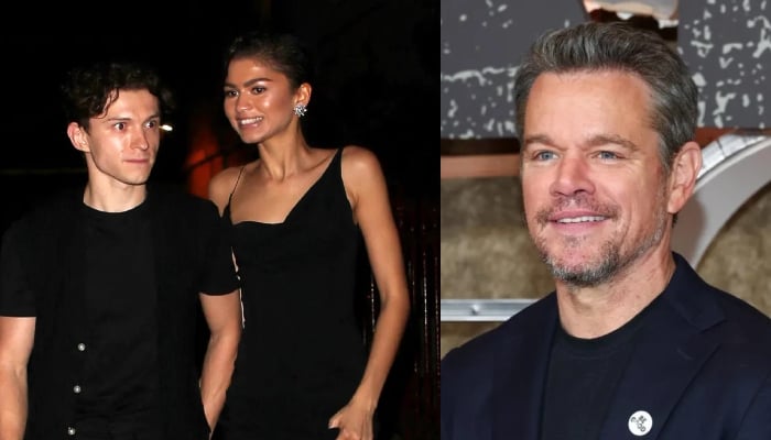 Tom Holland playfully blocks Matt Damon’s chances with Zendaya in The Odyssey