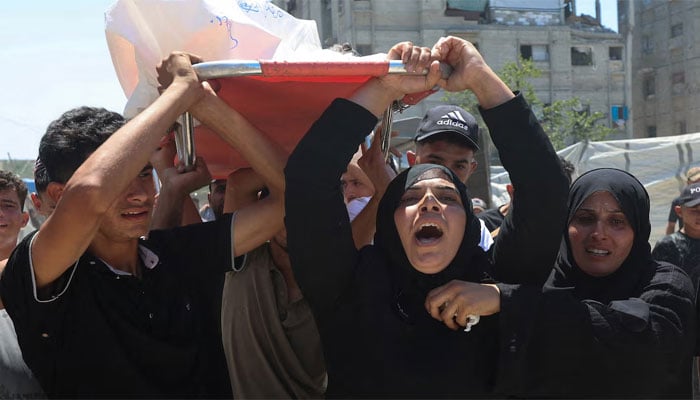 غزہ شہر میں اسرائیلی حملے، 3 بچوں سمیت 10 فلسطینی شہید