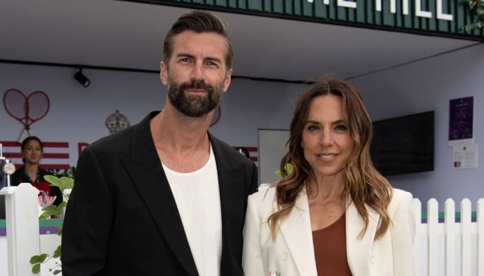 Mel C and Chris Dingwall
