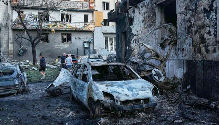 Russia unleashes biggest ballistic missile attack of war on Kyiv