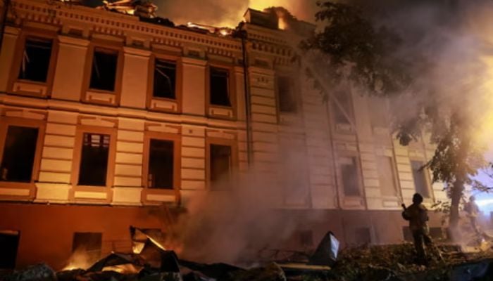 Russia launches largest Kyiv ballistic missile attack since war began