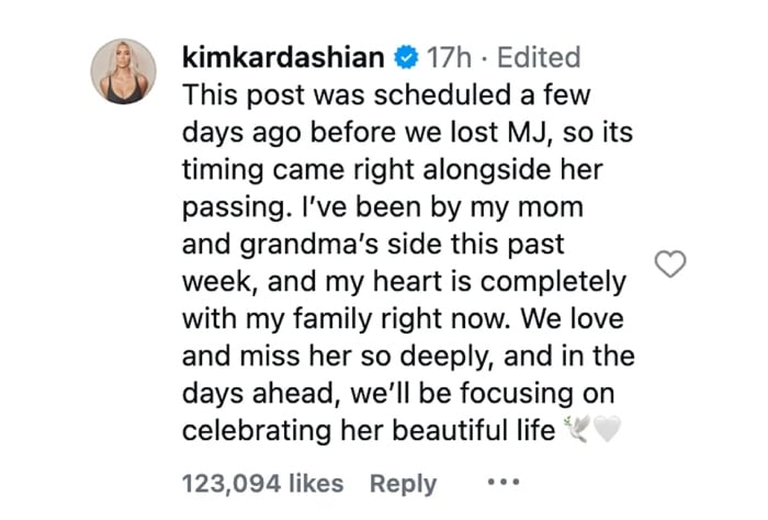 P.C. Kim Kardashian/Instagram account