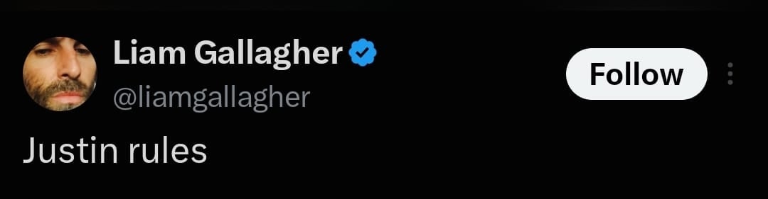 Liam Gallagher/ X