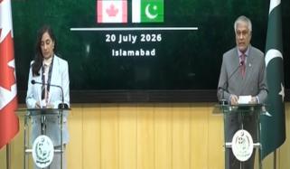 پاکستان اور کینیڈا دو طرفہ تعلقات مزید مضبوط بنانے کی صلاحیت رکھتے ہیں: اسحاق ڈار