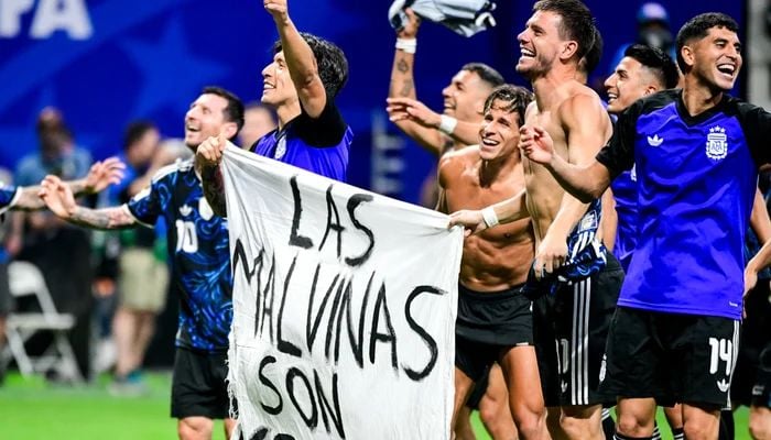 FIFA opens disciplinary probe into Argentina over post-final pitch fights and political banners