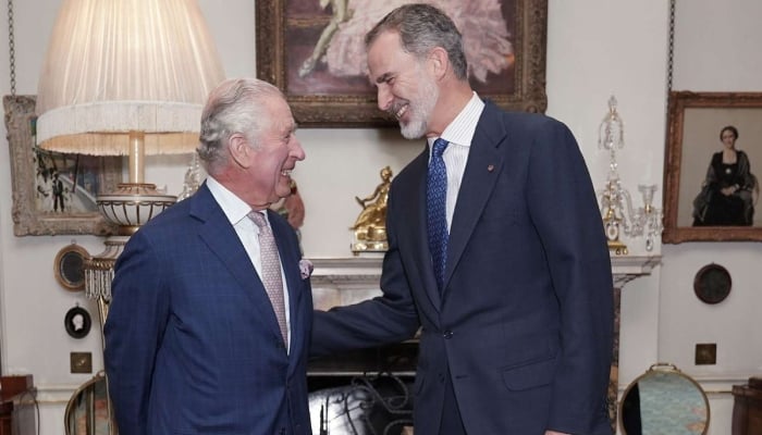 King Charles III and King Felipe VI