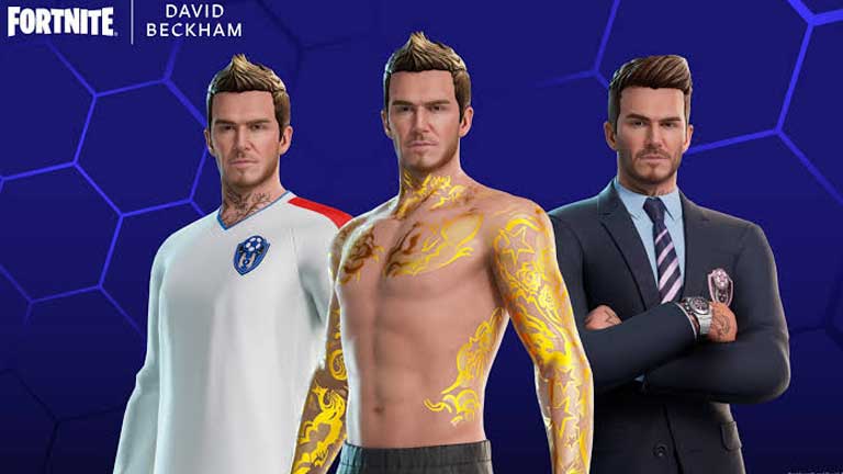 David Beckham joins Fortnite with new icon series collection