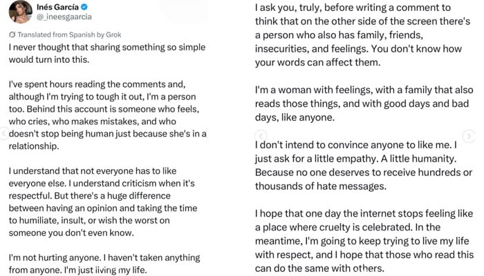 Lamine Yamal’s girlfriend gives clarification as fake tweet goes viral amid cheating claims