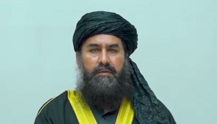 فتنہ الخوارج کی سہولت کاری میں ملوث خود ساختہ مولوی ظفریاب— تصویر بشکریہ سوشل میڈیا